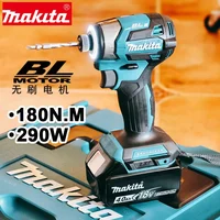 Makita 18V LXT Cordless Impact Driver DTD173 Brushless Electric Drill Screwdriver Wood/Bolt T1/T2-Mode Twin LED Light 180 N·m