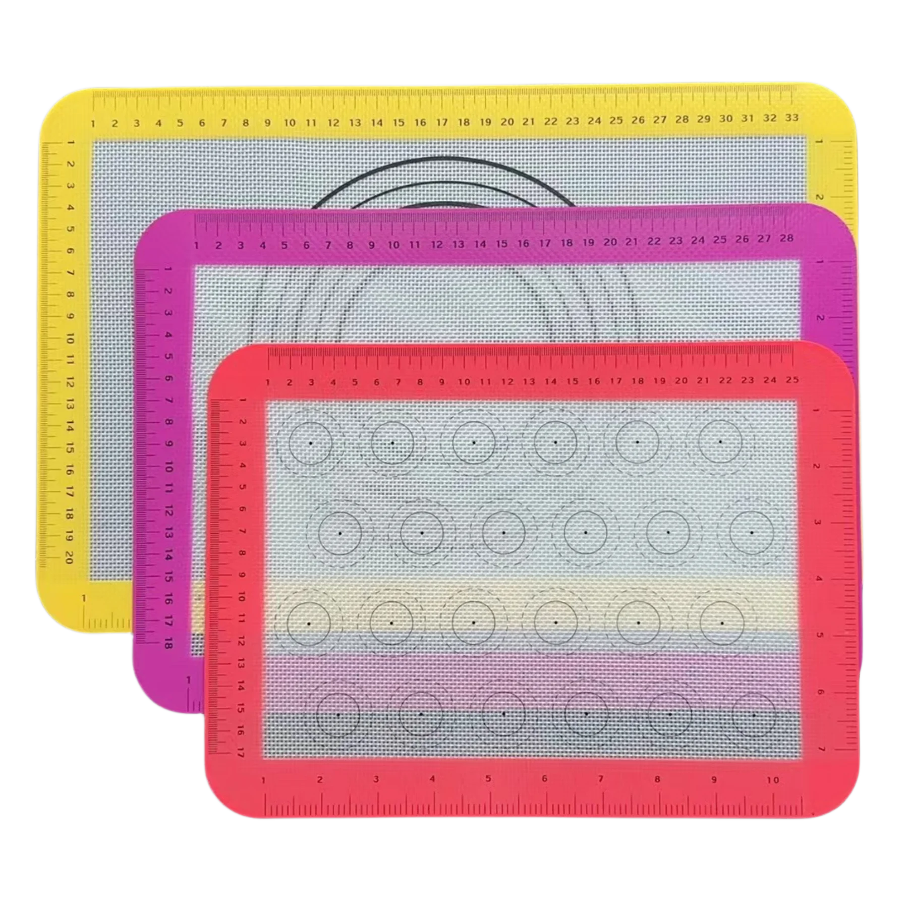 3 Size Silicone Baking Mat - Reusable Oven Baking Tray - Can Bbtain 3 Colors Non Stick Fast Simple And Easy To Clean Bake Cookie 3 Size Silicone Baking Mat - Reusable Oven Baking Tray - Can Bbtain 3 Colors Non Stick Fast Simple And Easy To Clean Bake Cookie