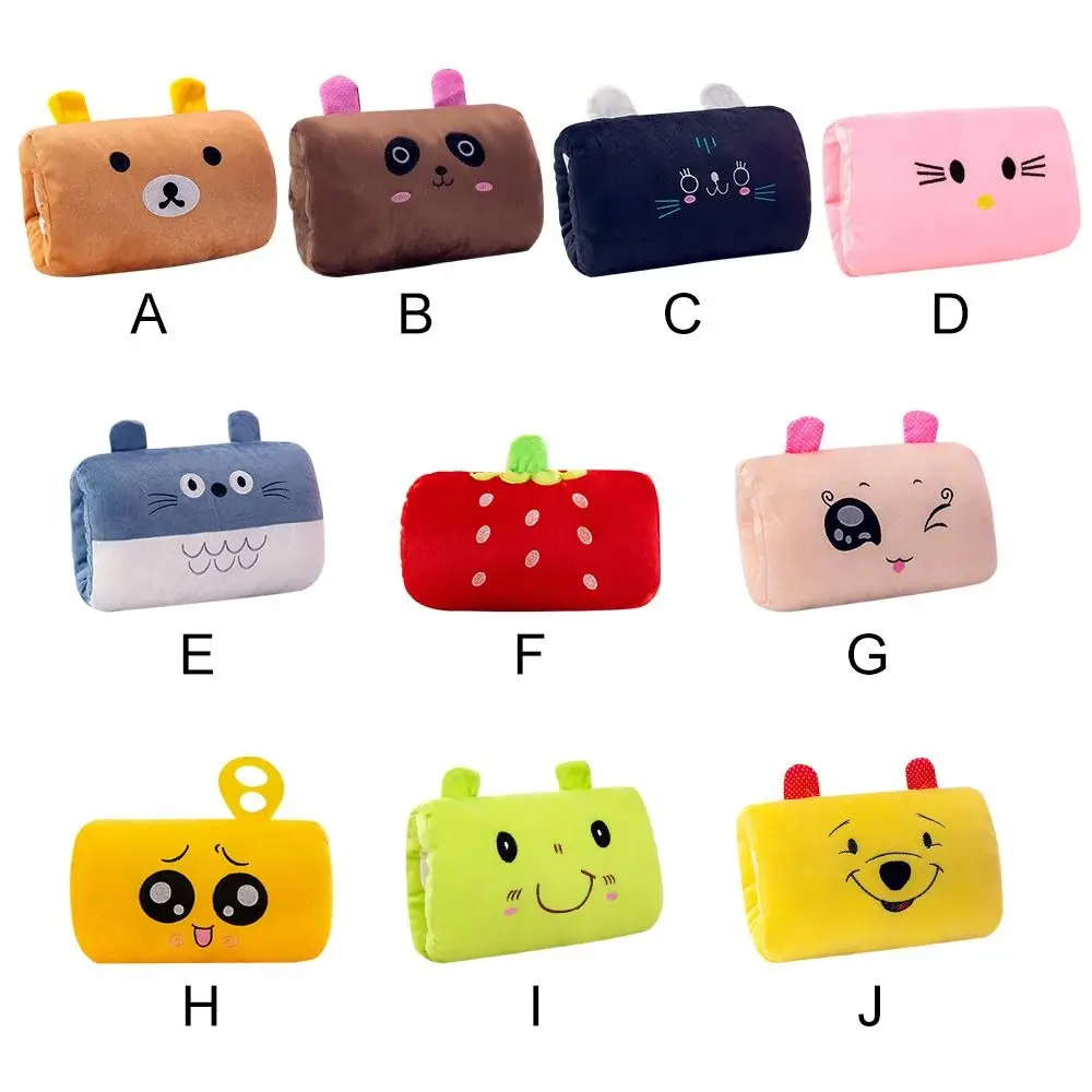 Winter Hand Warmer Pillow Plush Toy Cute Animal Handy Covered Office Nap Pillow Female Gift 5