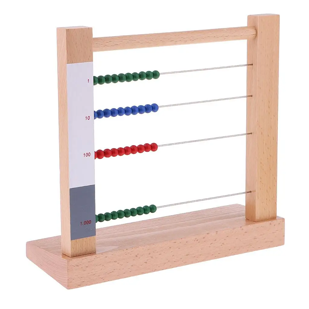 Kids 1-1000 Beads Frame-Early Learning Developing Toy Operation