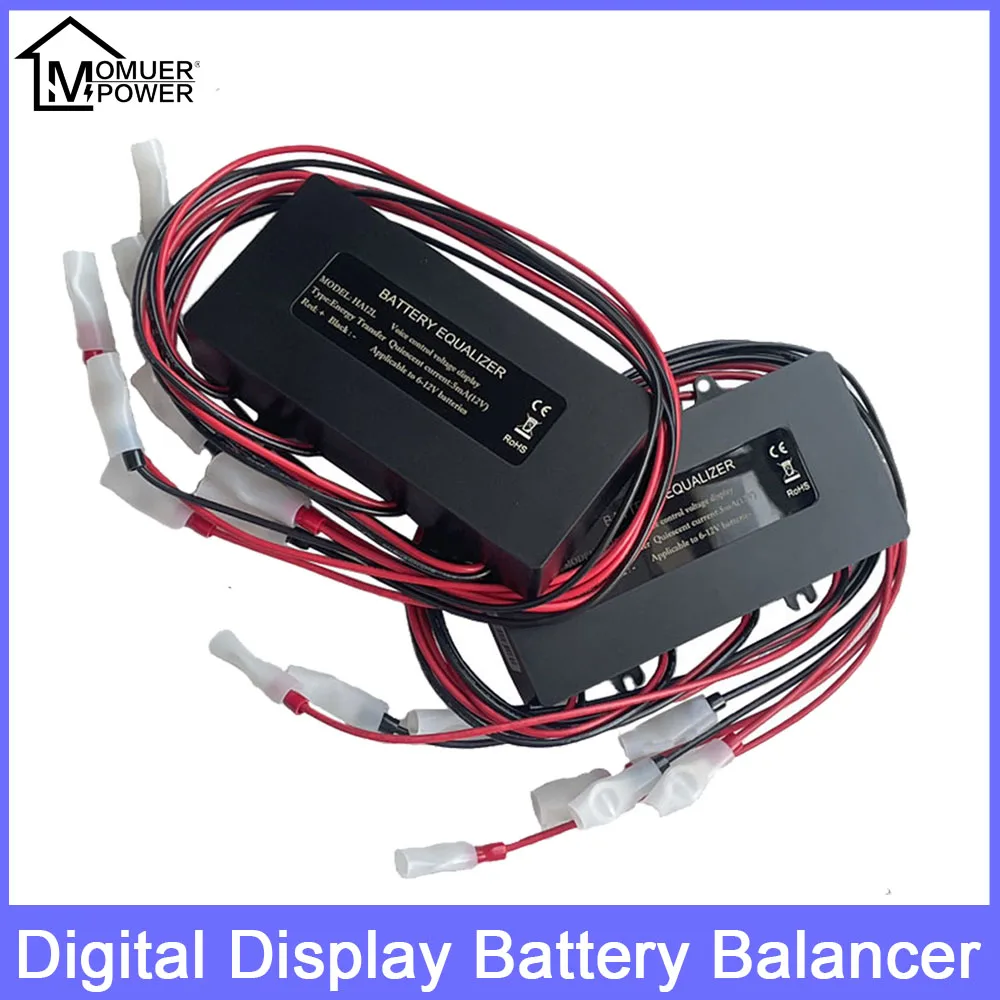 

Smart Battery Balancer Equalizer HA11L HA12L with 4-Digit Digital Display Used for 24V36V48V Lithium Lead Acid Batteries System