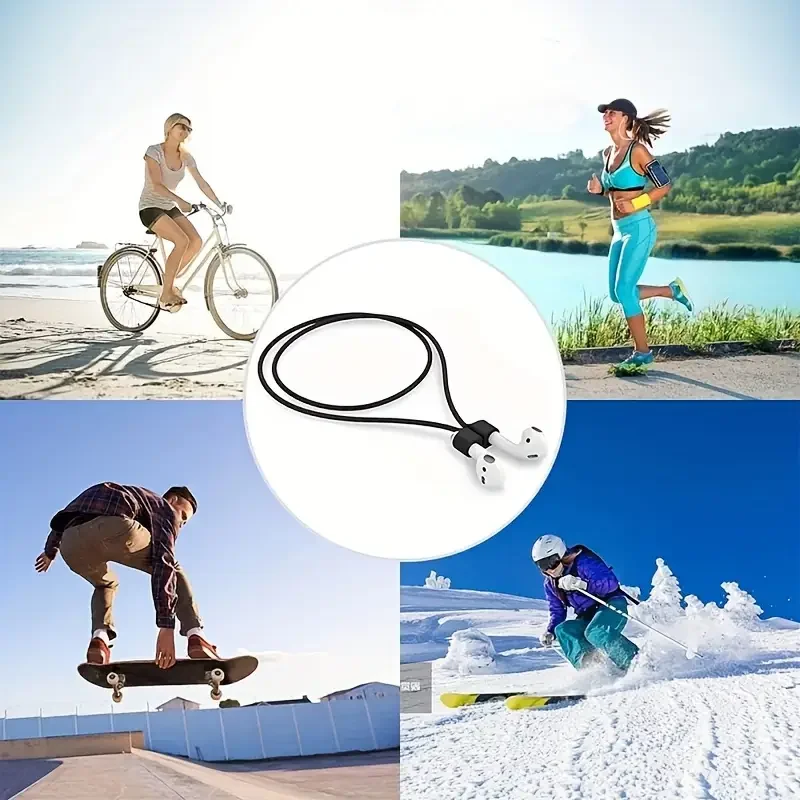 Silicone Magnetic Earphone Strap