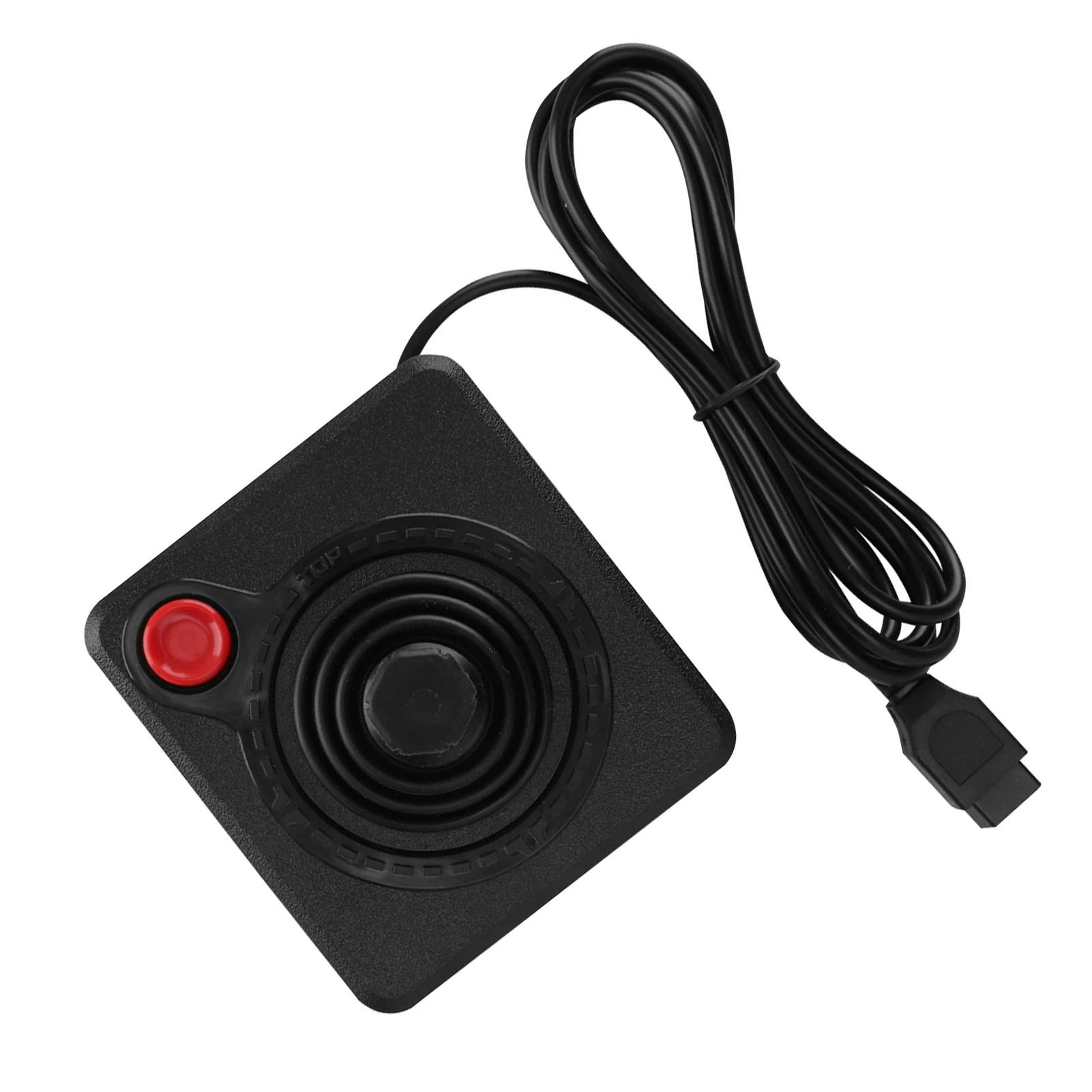 내마모성 ABS 360 컨트롤러 레트로 클래식 무선 컨트롤러 아날로그 스틱 친화적인 재료 Atari 2600에 편안함