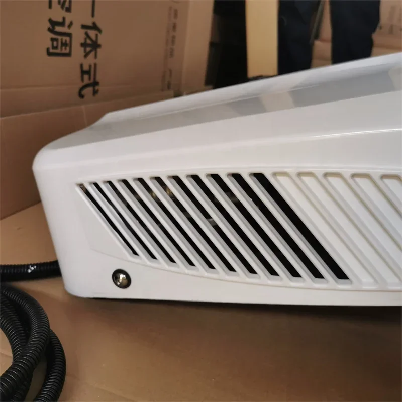 Electric 48v 72v roof top packaged 24v 12v rooftop 24 volt truck roof air conditioner for van 4