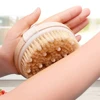 Dry Skin Body Massage Brush Natural Bristle Dead Skin Remover Anti Cellulite Exfoliates Blood Circulation Massage Tools 1