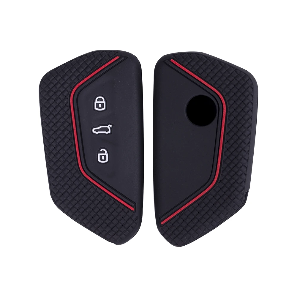 Silicone Car Key Fob Holder and Decorative Cover Trim