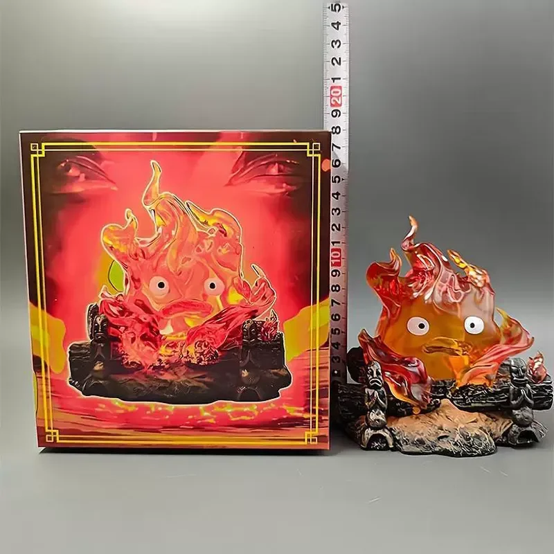 Lampada Figure di Calcifer da scrivania - Figure con luce da 12cm_1