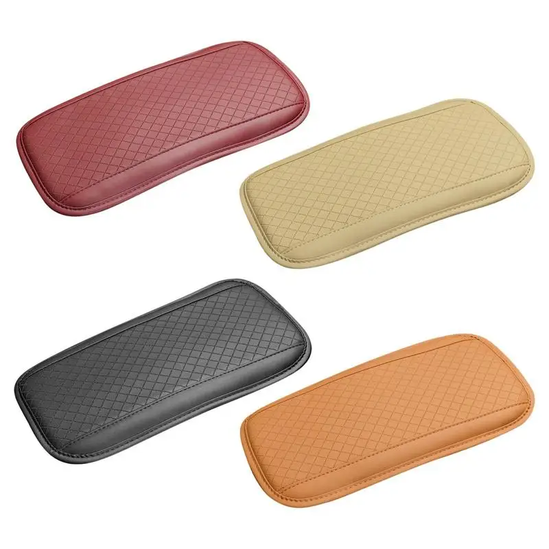 

PU Leather Car Armrest Pad Cover Auto Center Armrests Storage Box Mats Anti fouling Cushion Cover Waterproof Box Cover Cushion
