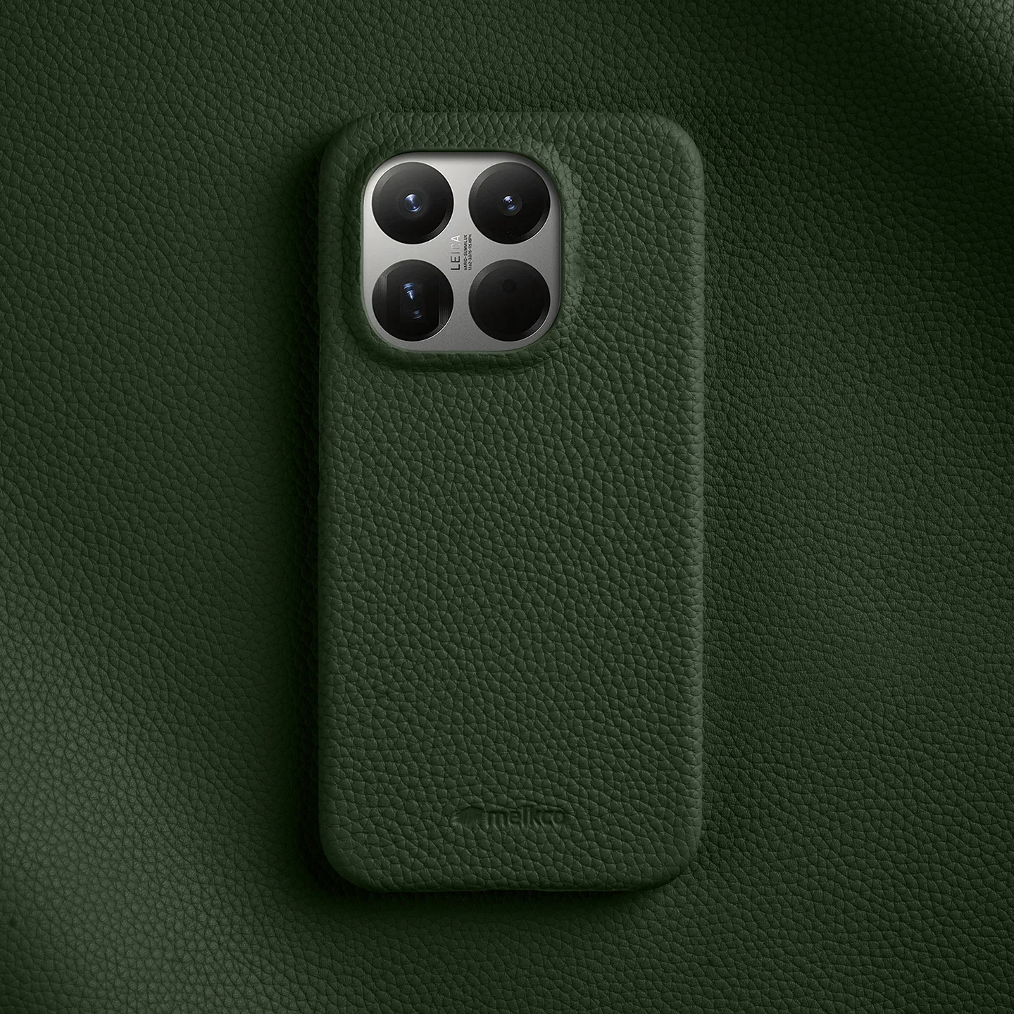 Melkco Genuine Cowhide Leather Lichee Pattern Mobile Phone Case