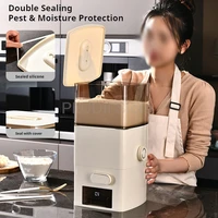 New Food Grade Multifunctional Flour Storage Container Smart Quantitative Flour Organizer for Kitchen Rice Cereal 5L Capacity 3