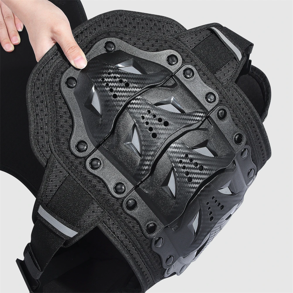 Motorcycle Body Armor Kids Body Chest Spine Protector Protective Guard Vest Motorcycle Jacket Child Armor Gear For Motocross Dirt Bike Skating