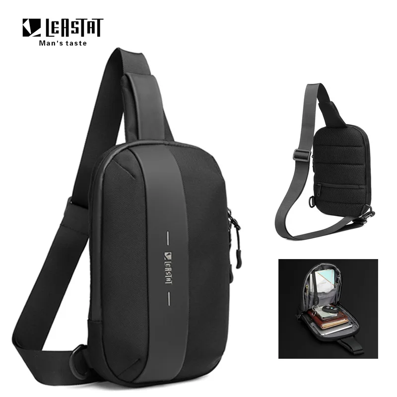 

Fashion Men's Chest Bag Leisure Light Sports Cycling Bag Trendy Messenger Bag Travel Crossbody Shoulder Bags