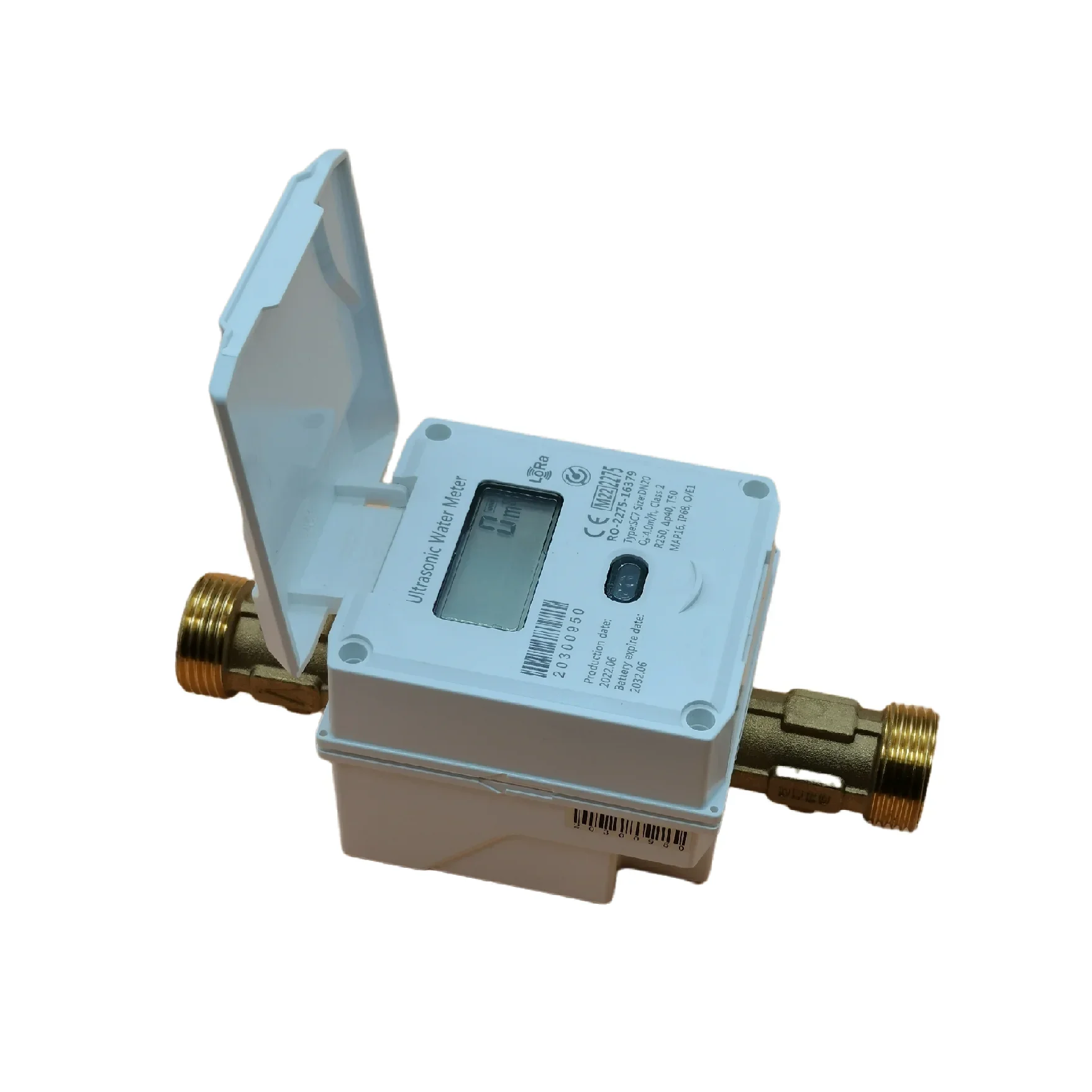 NB-IoT /LoRa/LoRaWAN Wireless Meter Reading Ultrasonic smart Water meter