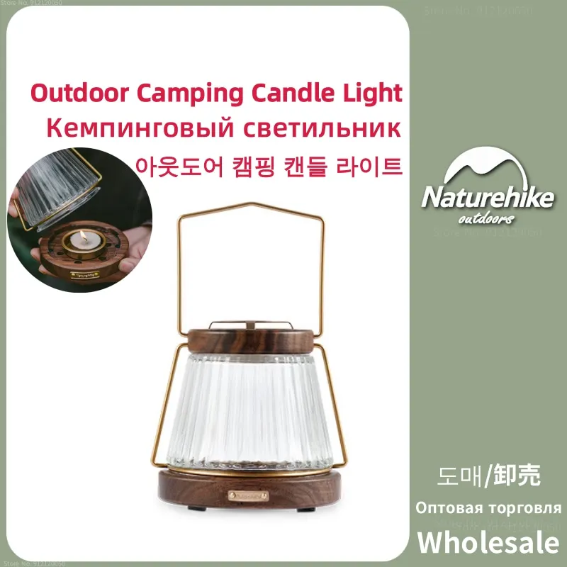 

Naturehike Camping Tent Light Vintage Candle Light Outdoor Portable Atmosphere Lamp Bedroom Bedside Lamp Travel Lighting Tools