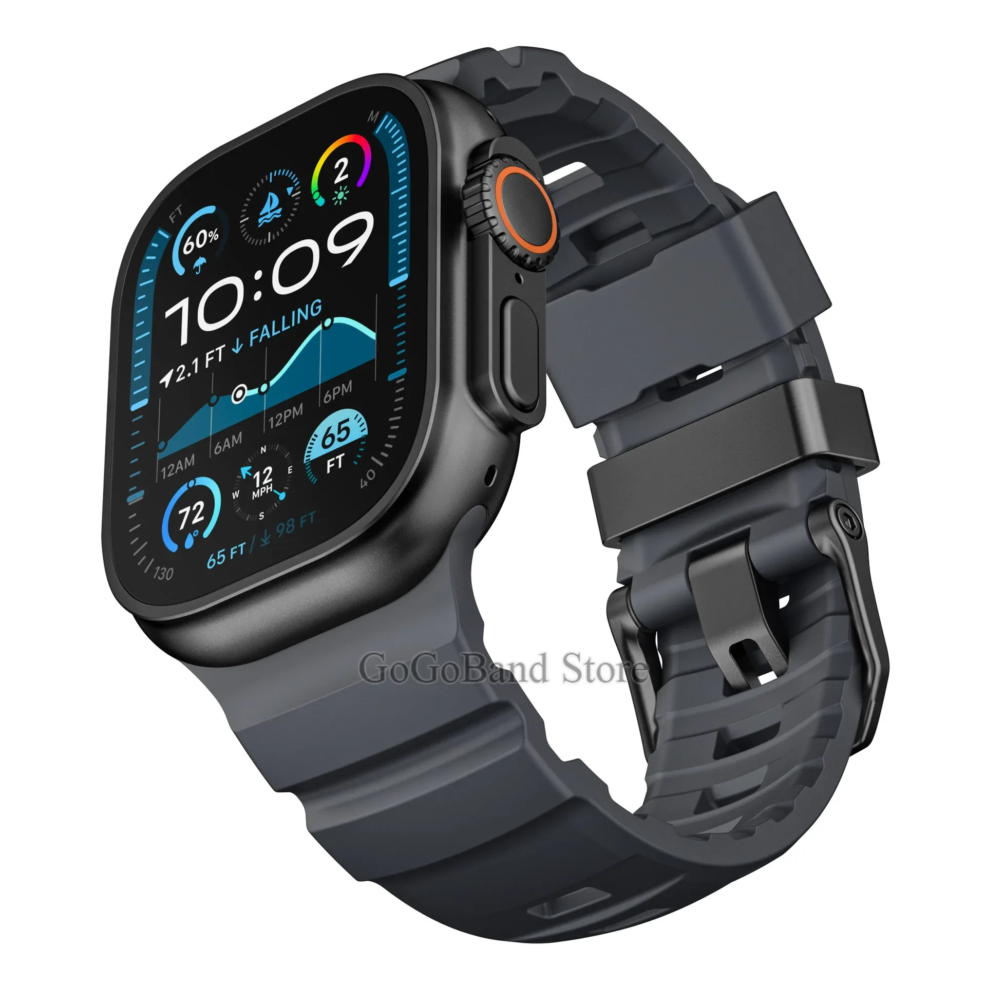 Enhanced Silicone Sports Strap