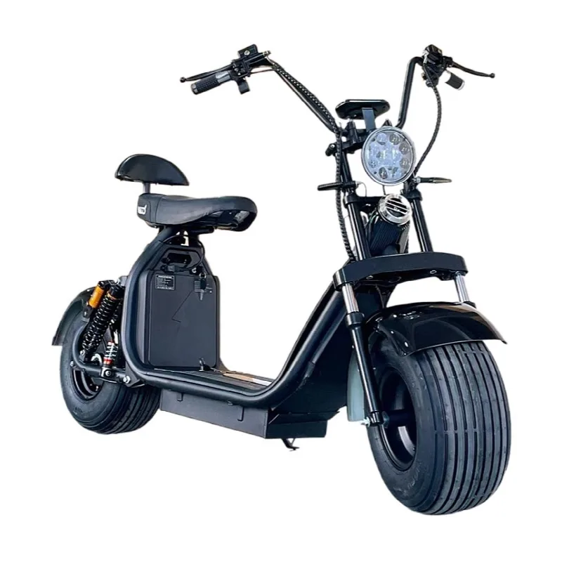 Two-wheeled 2000W electric scooter, wide tire scooter, adult
