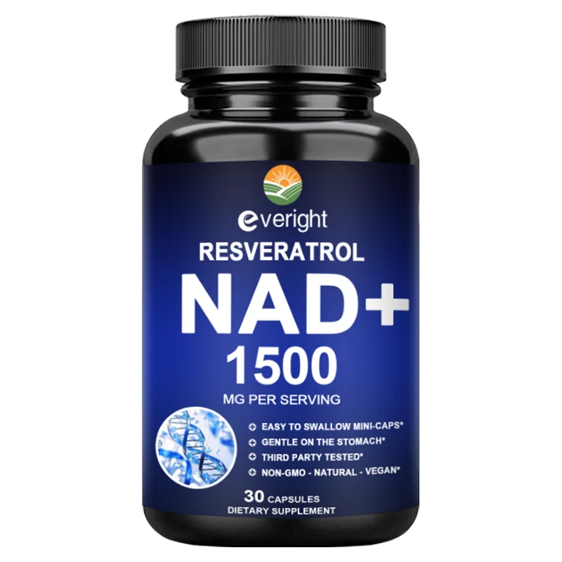תוספי NAD+ - משפר תאי הזדקנות, תומך באנרגיה טבעית - משפר NAD+, תמיכה באימון וקידום זרימת הדם