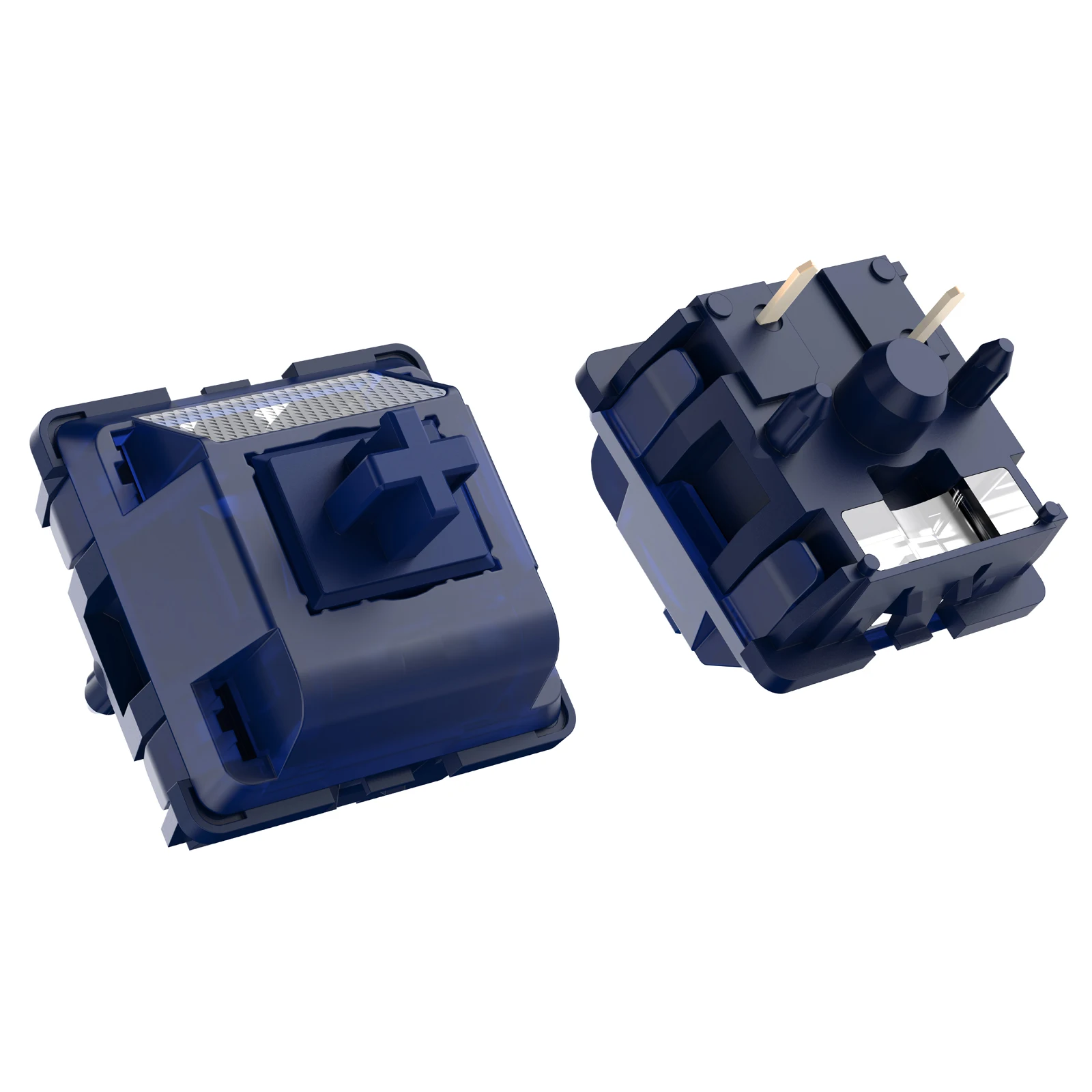 Durock Azul Lotus Interruptor Tátil 2023 65g Estendido Primavera t1 Interruptor Tátil Longo Pólo Otimizado Som Rgb Teclado Switches - Imagem 3