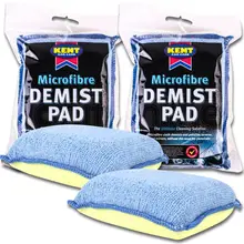 

2 x Car Demister Microfibre Absorbent Windscreen Pad Sponge Mirror Glass Window