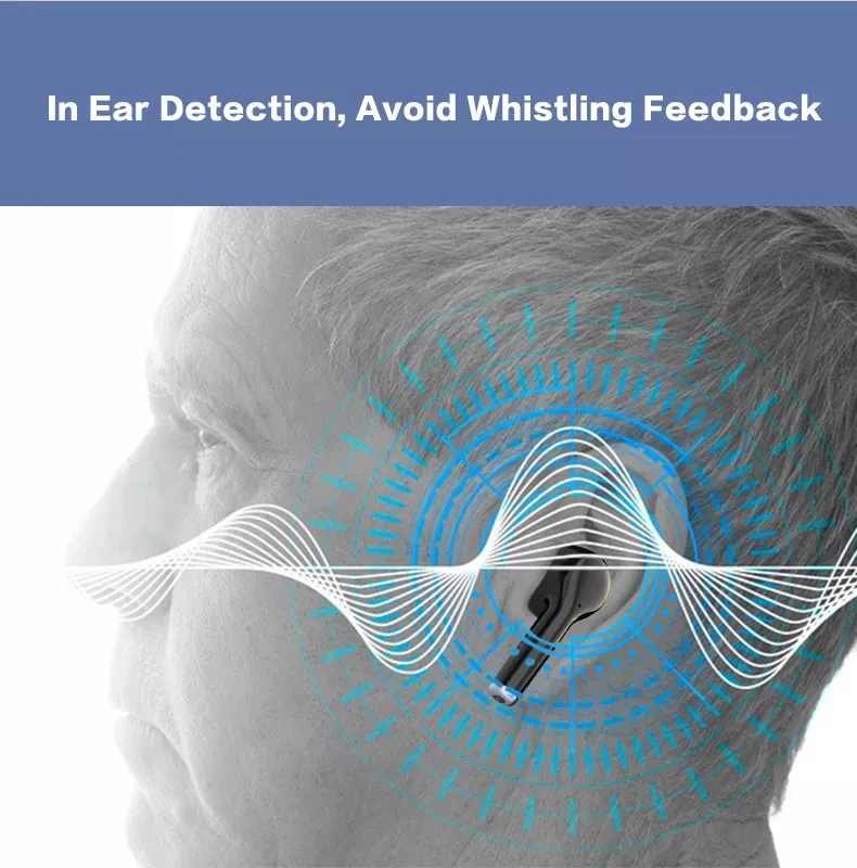 Hearings Digital Amplifier Ear Products Hearing Aid Rechargeable for Seniors
