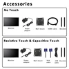 11.6 Inch HD 1920*1080 High Brightness 1000NIT Open Frame Industrial Touch Monitors With VGA HDMI Panel Mount Display Outdoor 6