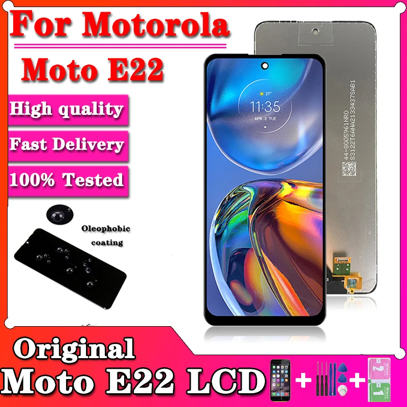 Cover DEDUX Per Motorola Moto E22 / E22i - Custodia Trasparente Effetto Gradiente, TPU Antiurto Con Protezione Angoli (Nero/Oro)