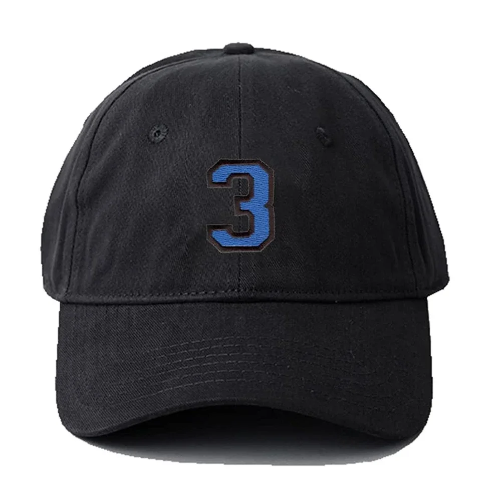 

Lyprerazy Мужская бейсболка с вышивкой номер 3, хлопковая Повседневная Бейсболка с вышивкой