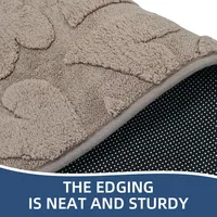 3 tapis d'intérieur en peluche douce, tapis de sol en peluche pour chambre à coucher, tapis en peluche pour la décoration de la maison 6