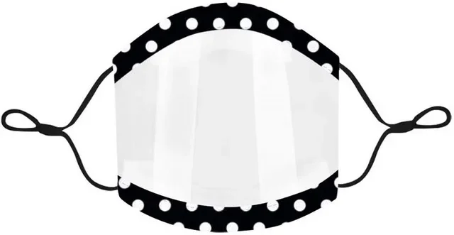 Anti-fog Anti-splash Anti Droplet Face Shield Face Cover Mask Reusable Washable Transparent Visual Adult Protective Mask