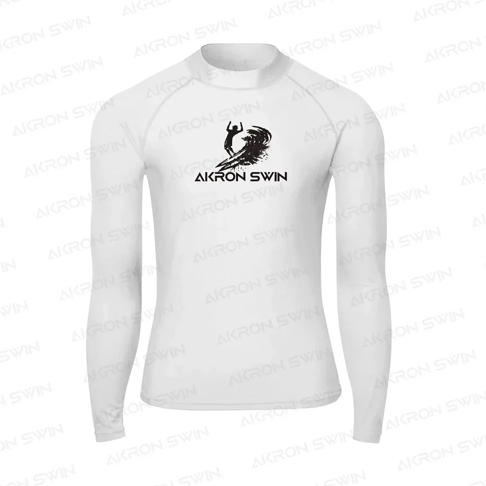Swimsuit T-shirt Beach UV Protection Swimwear Rash Guard Long Sleeve Surfing Diving Swimsuit Surf T-shirt Rashguar UPF 50