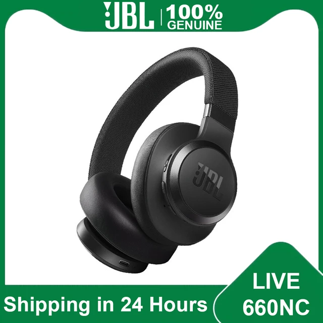 JBL-auriculares inalámbricos con Bluetooth 5,0, dispositivo de audio con  cancelación activa de ruido, ANC, micrófono estéreo, carga rápida, 660NC -  AliExpress