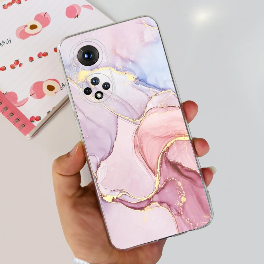 Clear Silicone Soft Slim Phone Case with Fashion Painted Design
