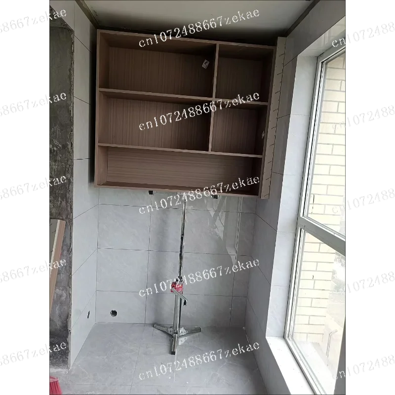 전기 겸용 스테인리스 100KG 하중 리프팅 플랫폼 2.5M 벽 캐비닛 장착 브래킷 수동 크랭크