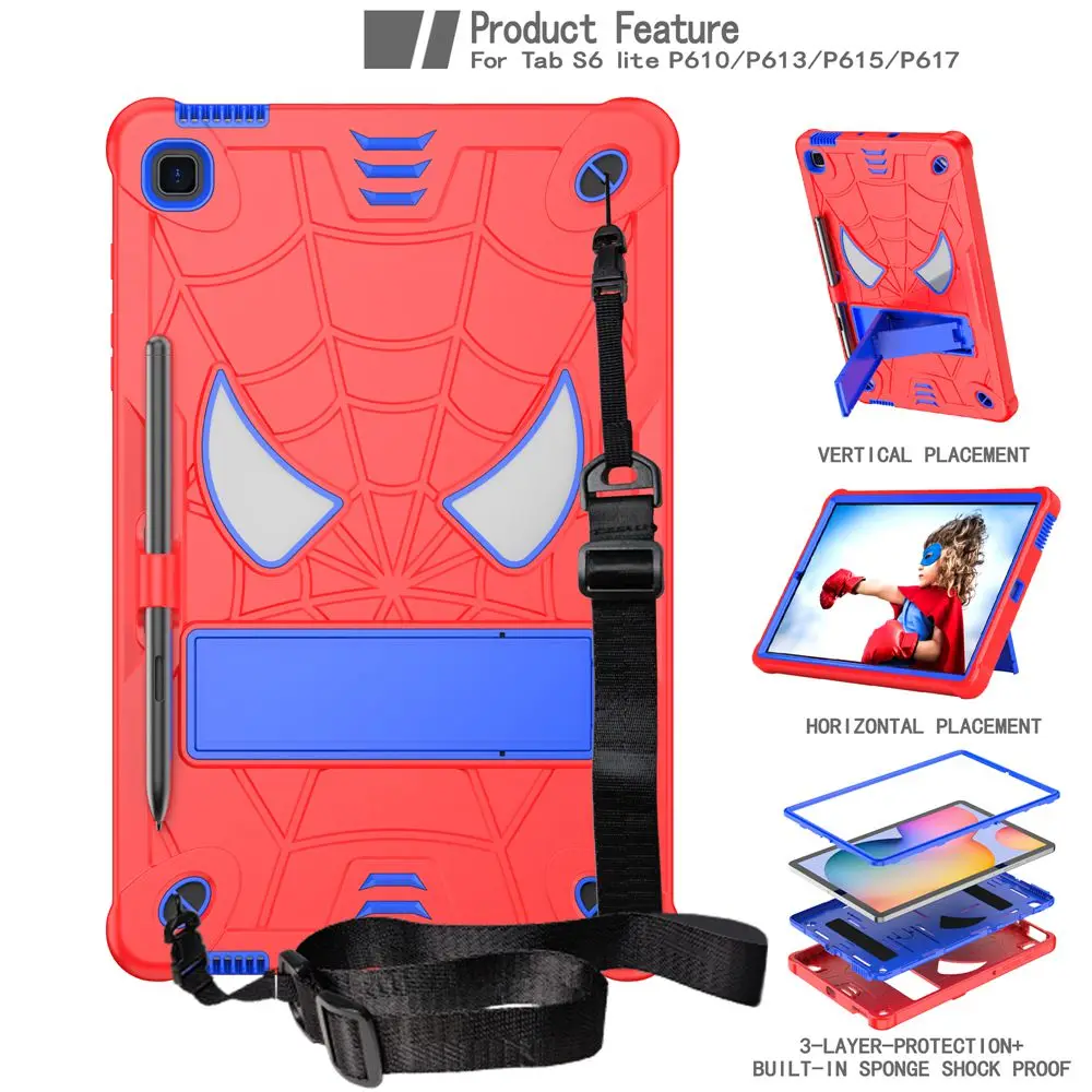 Kids Tablet Cover Case with Shoulder Strap