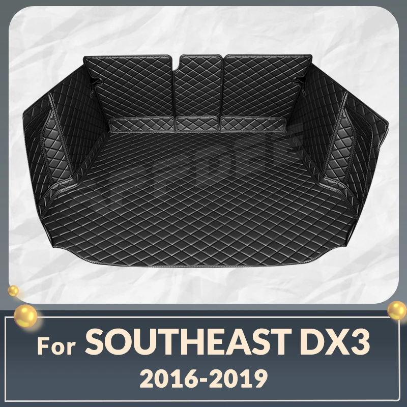 

Auto Full Coverage Trunk Mat For Southeast DX3 2016-2019 18 17 Car Boot Cover Pad Cargo Liner Interior Protector Accessories