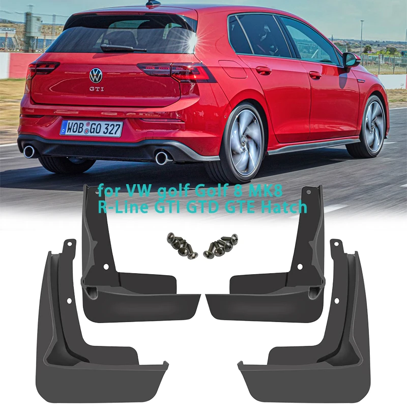 Prime Tilbagetrækning angre Car Mudguards For Volkswagen VW Golf 8 MK8 R Line GTI GTD GTE Hatch Variant  2020 2021 2022 Mud Flaps Splash Guards Accessories| | - AliExpress