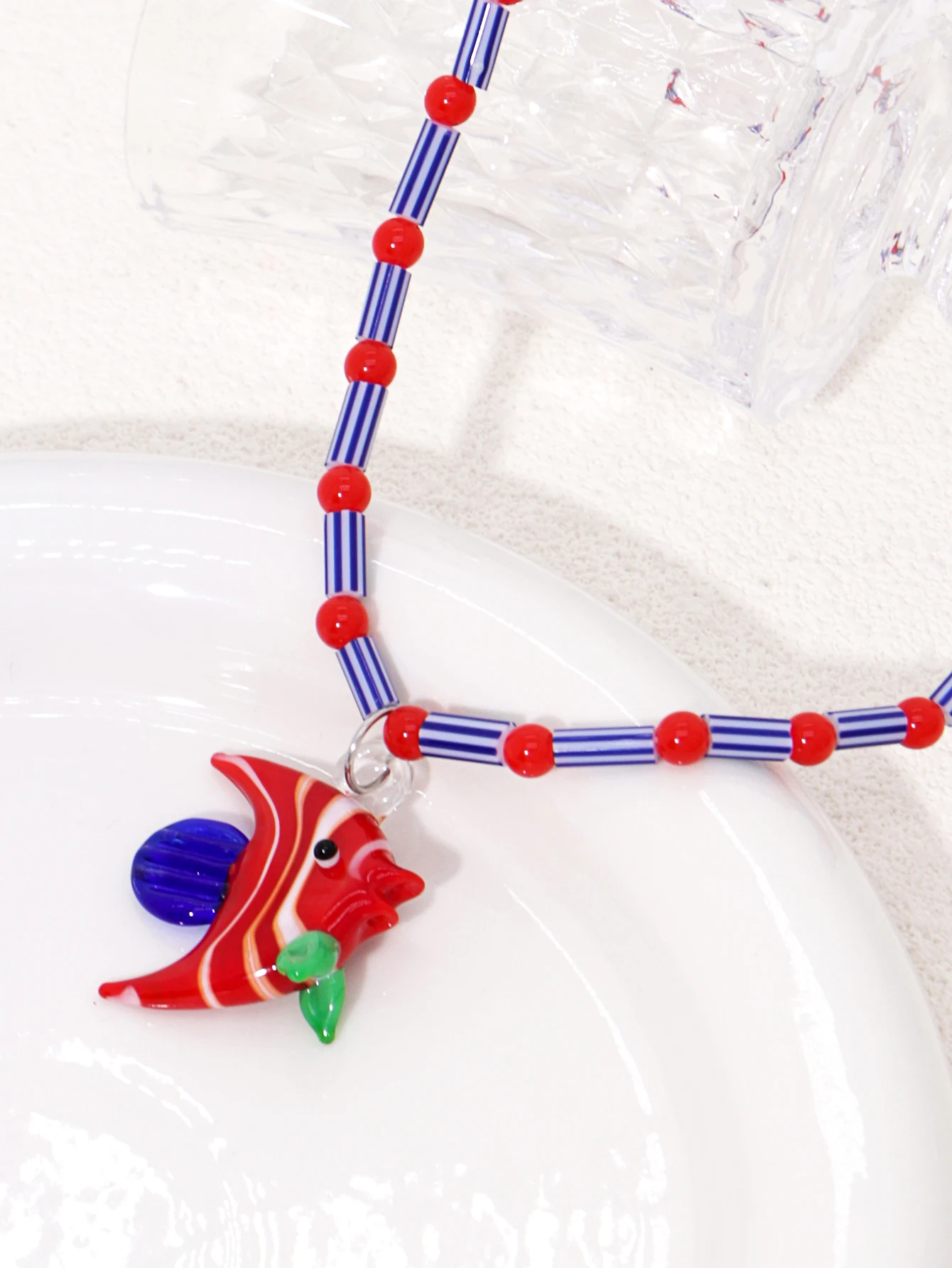 Necklace Fish Pendant Women