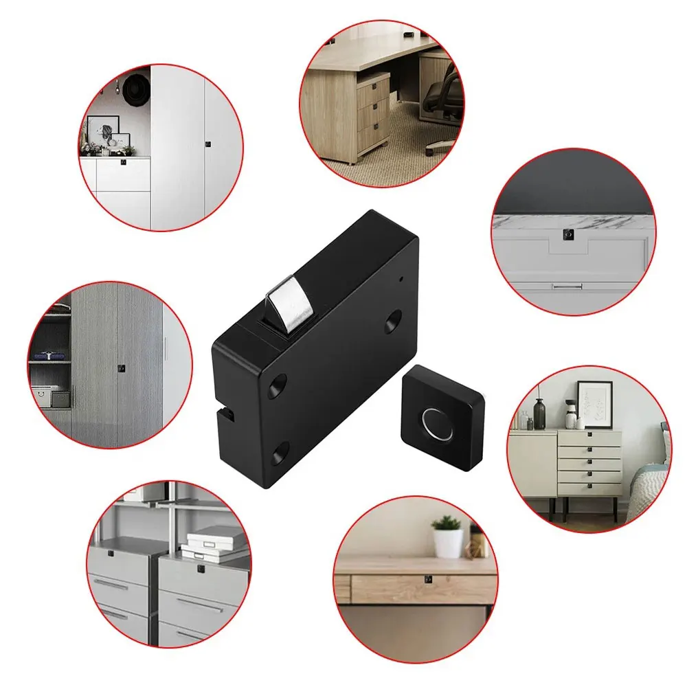

Smart Fingerprint Locks Drawer Letter Box File Cabinet Electronic Door Lock Biometric Fingerprint Unlock Anti-theft Smart Home
