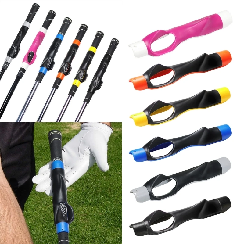 

Golf Grip Trainer Postures Correction Aid Attachment Golf Swing Trainer Grip Practice Aid For Improving Hand Positioning