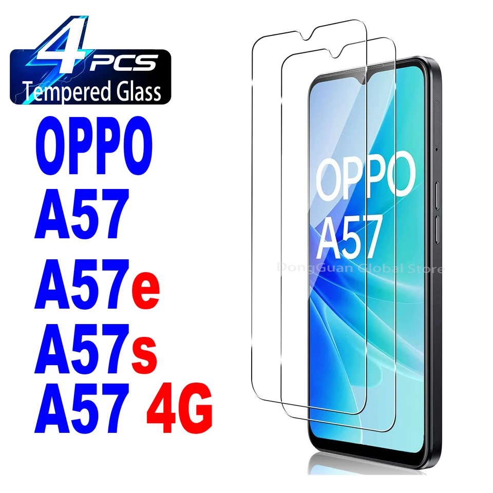 Pellicola Vetro Per Display LCD Pellicola In Vetro Temperato Per OPPO A57 4G - Protezione Display Ultra Resistente A Graffi E Urti, Trasparente, PhoneThrone Pellicola Vetro Temperato Trasparente