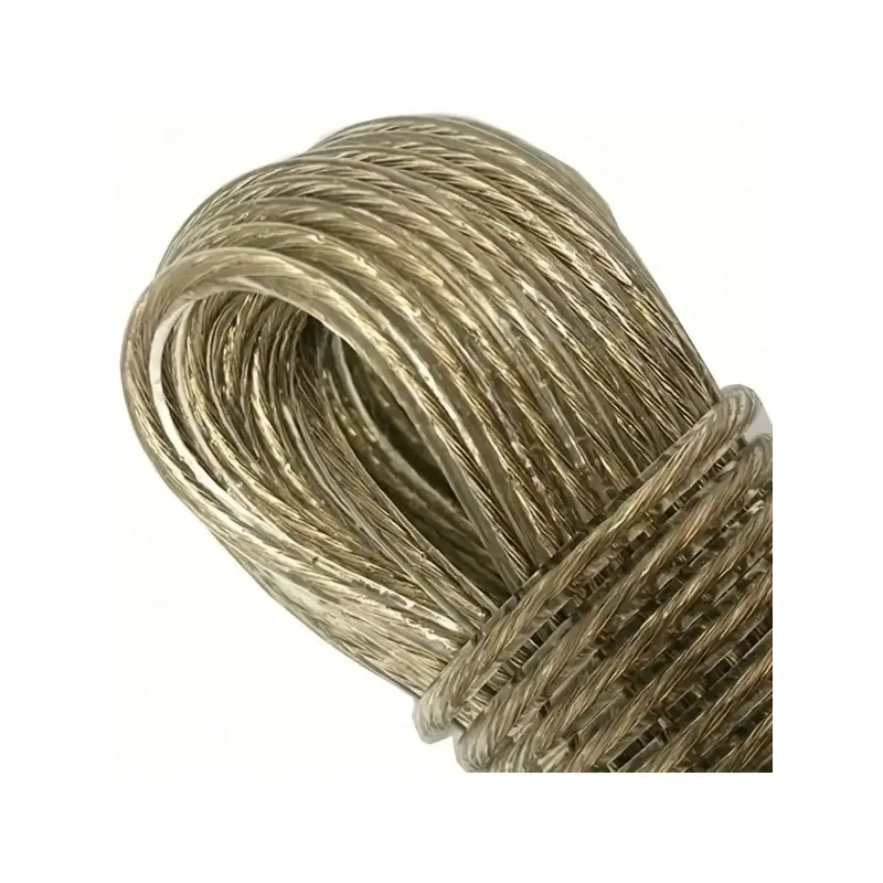 10M Steel Clothesline with Pvc Coating-Durable, Versatile, Easy to Clean, Indoor Outdoor Supplies, Rustproof and Wear-Resistant