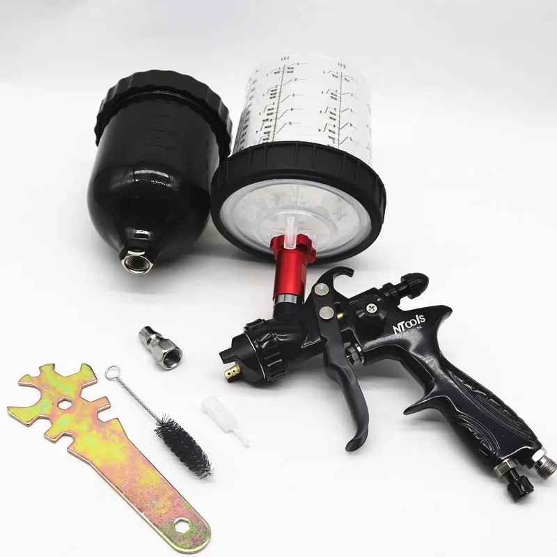 HighQualitySprayGunForCarsHVLPWithpaintmixingcupPaintingGun