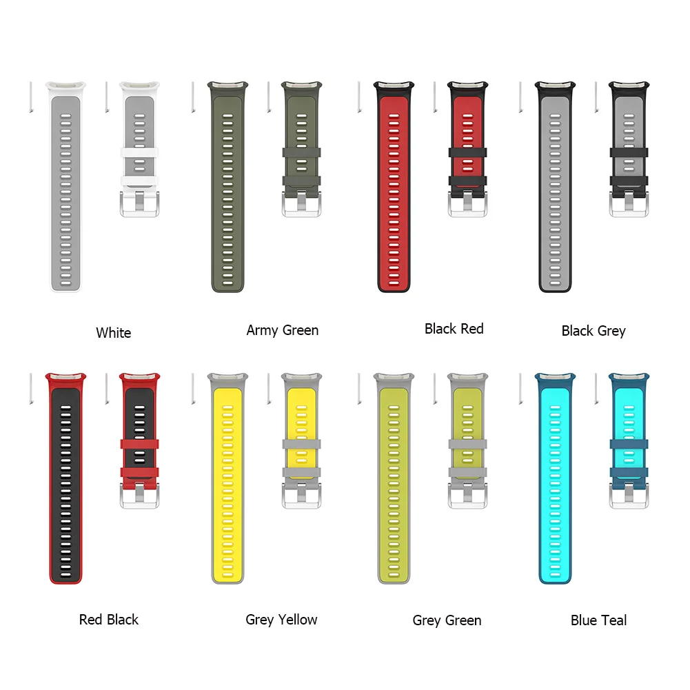 Silicone Sport Strap for Smartwatch Bracelet Replacement