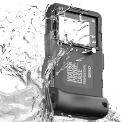 Waterproof Smartphone Case with Diving - Grade Protective Housing & Lanyard for Case & Strap (A)