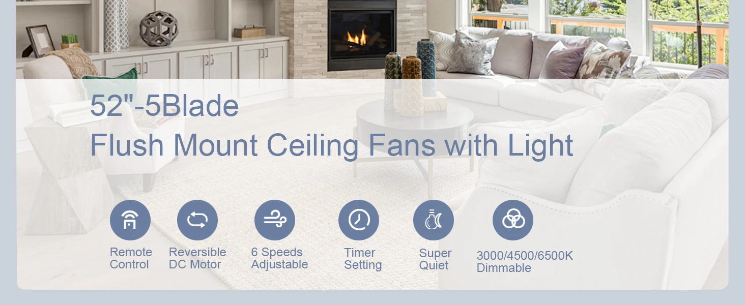 ceiling fans with light nickle 