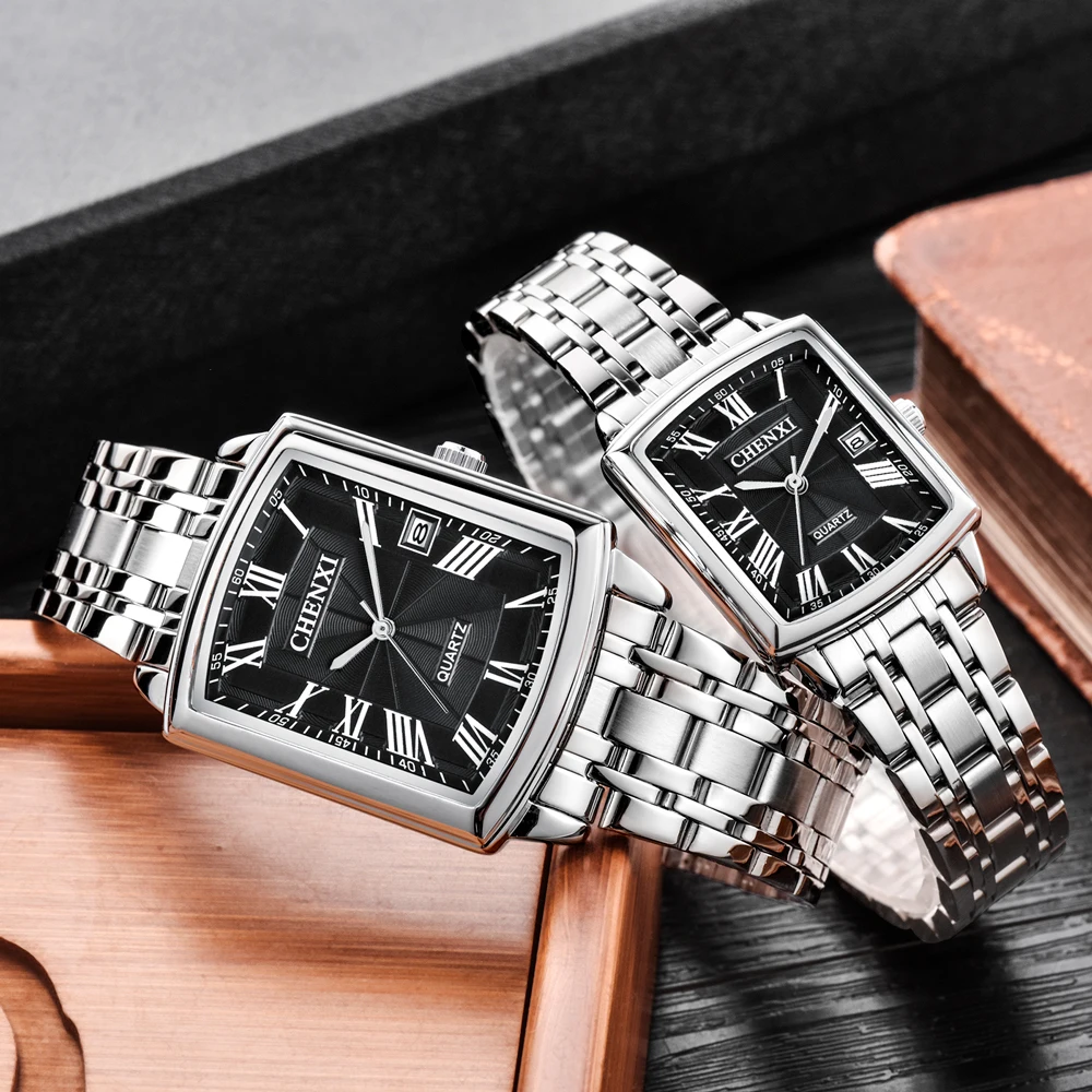 Orologi Uomo Acciaio Quarzo Bracciale Orologi Da Polso Uomo Oro Calendario Orologio