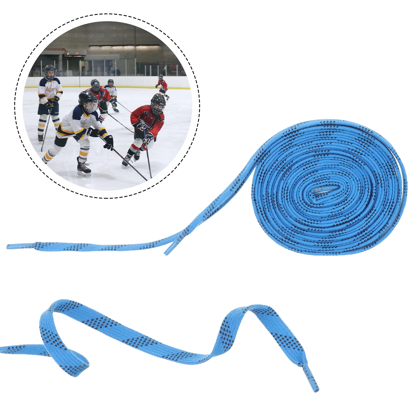 Ski Skates Belt Shoelaces for Sneakers Decorative Hockey Sports Ice Shoes Roller Wear-resistant Polyester Professional