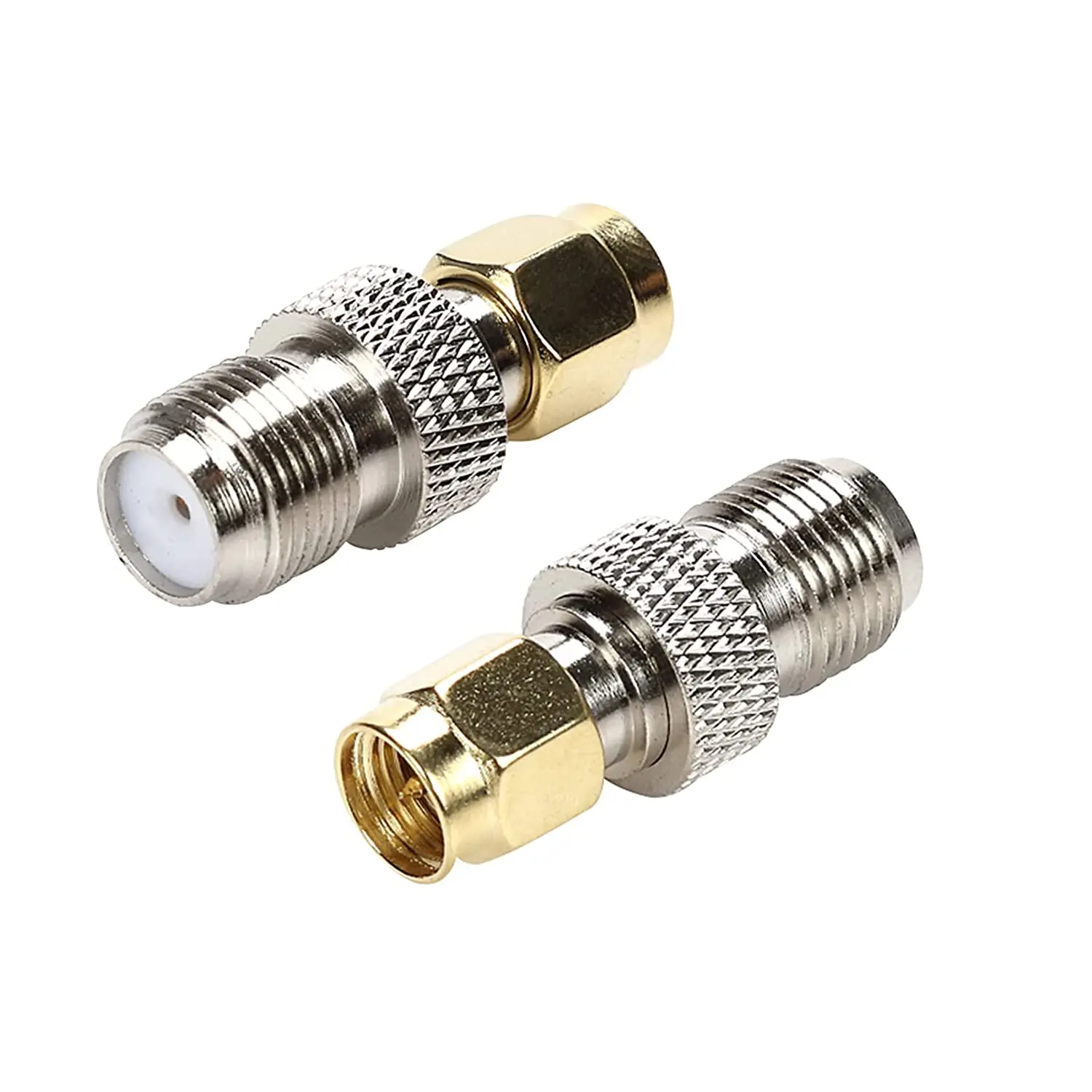 Connector F Female Jack to SMA Male Plug RF Coaxial Adapter connector adapter rf connector adapter coaxial connector rf connector cable connector coaxial cable connector