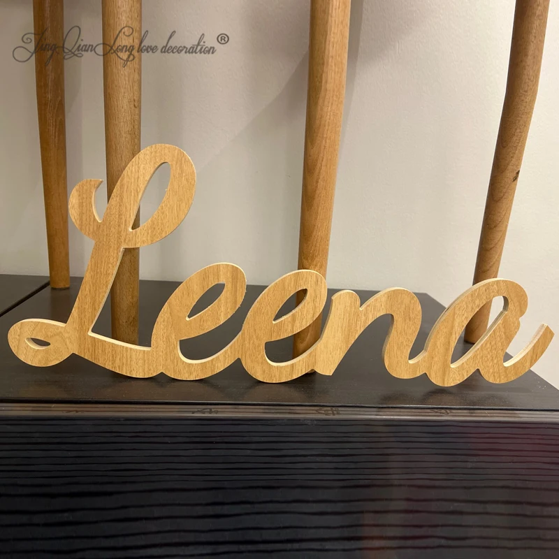 Wooden Name Sign Personalized Wooden Name Signs Children Name Wall Decor Color Wooden Letters Wall Names