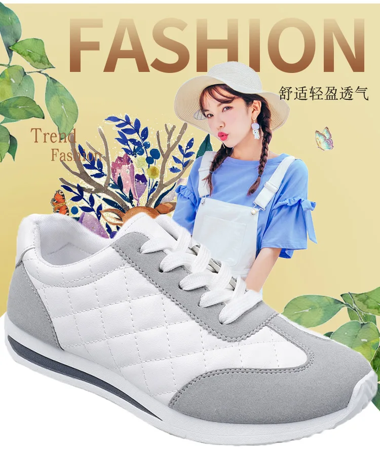 Spring Women's Sneakers Fashion Ladies Vulcanize Shoes Outdoor Running Walking Female Shoes
